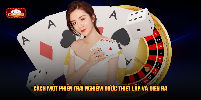 Cách một phiên trải nghiệm được thiết lập và diễn ra