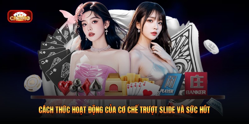 Cách thức hoạt động của cơ chế trượt slide và sức hút 
