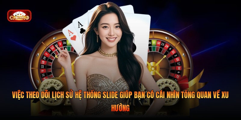 Việc theo dõi lịch sử hệ thống Slide giúp bạn có cái nhìn tổng quan về xu hướng